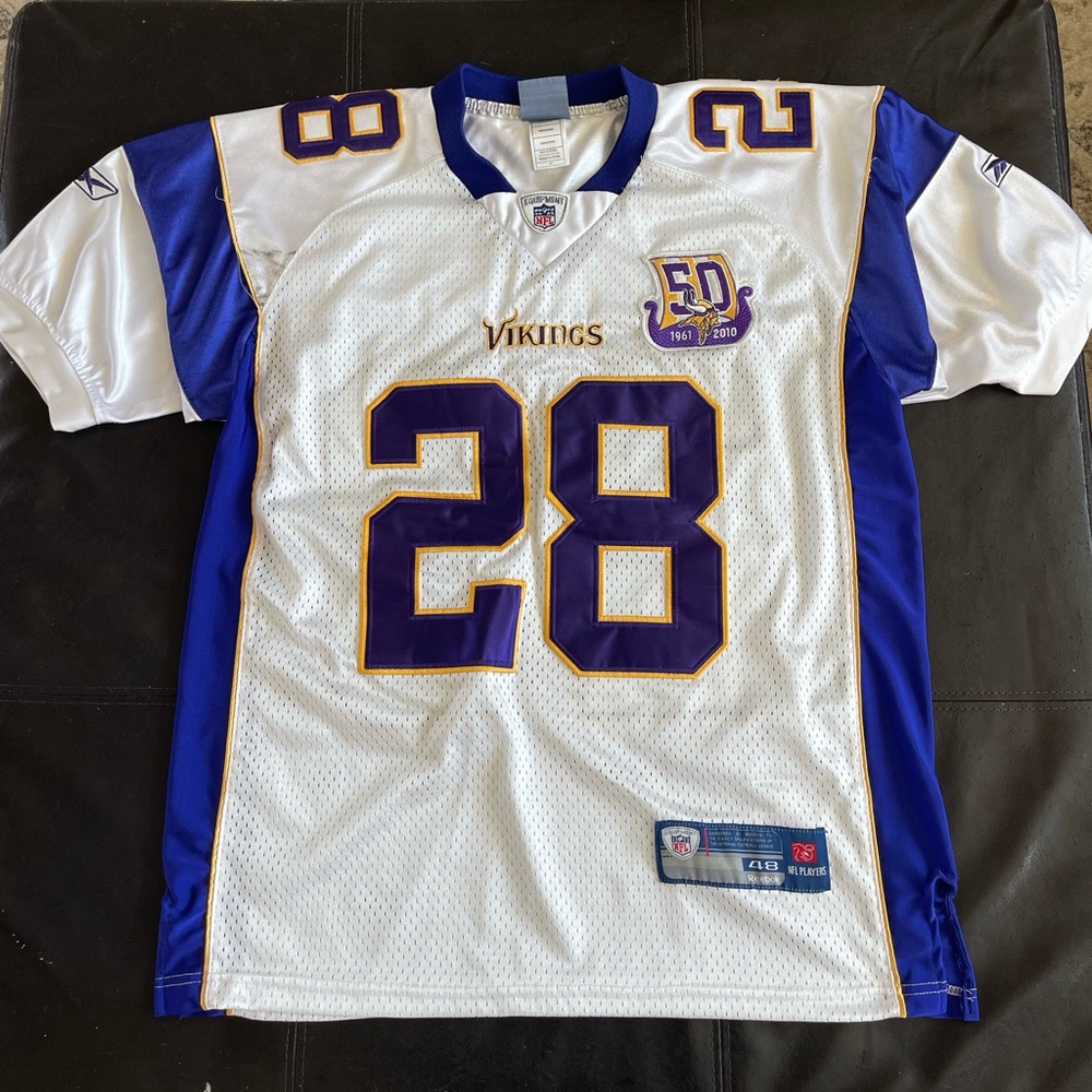 Adrian Peterson Vikings 50th Anniversary Jersey